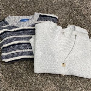 Two Thrifted Sweaters